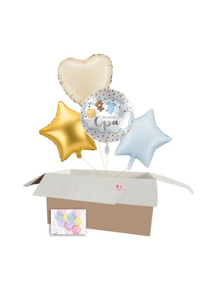 Ballon-Überraschung – Du wirst Opa! 🎈👶 Perfektes Geschenk zur Verkündung