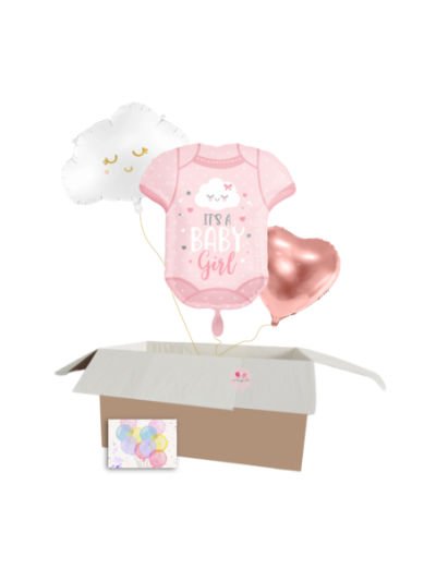 „It's a baby girl“ Ballon-Set – Perfektes Geschenk zur Geburt oder Gender Reveal