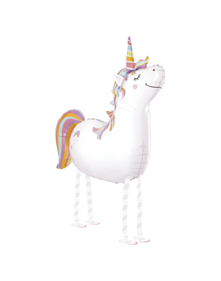 Ballonwalker XXL Einhorn – Heliumgefüllter Airwalker Ballon