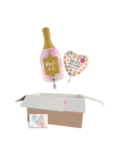 Bride-to-Be Helium Balloon Kit – An elegant surprise for the bridal party!