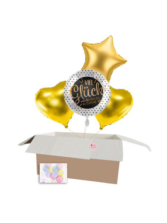 Glücks-Set – Mit Goldenem Herz & Stern