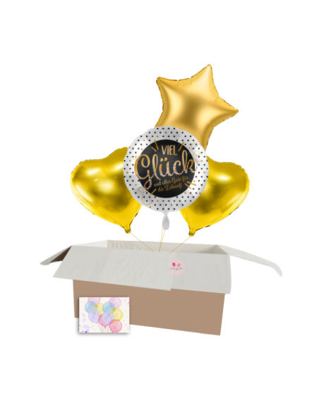 Glücks-Set – Mit Goldenem Herz & Stern