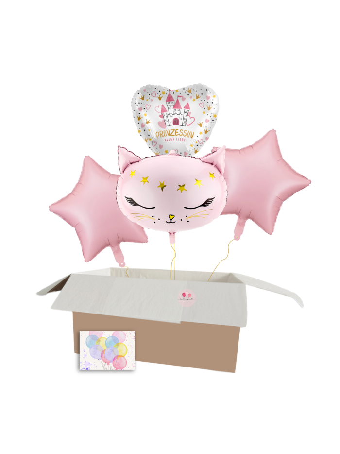 Heliumballon-Geschenk – Katze