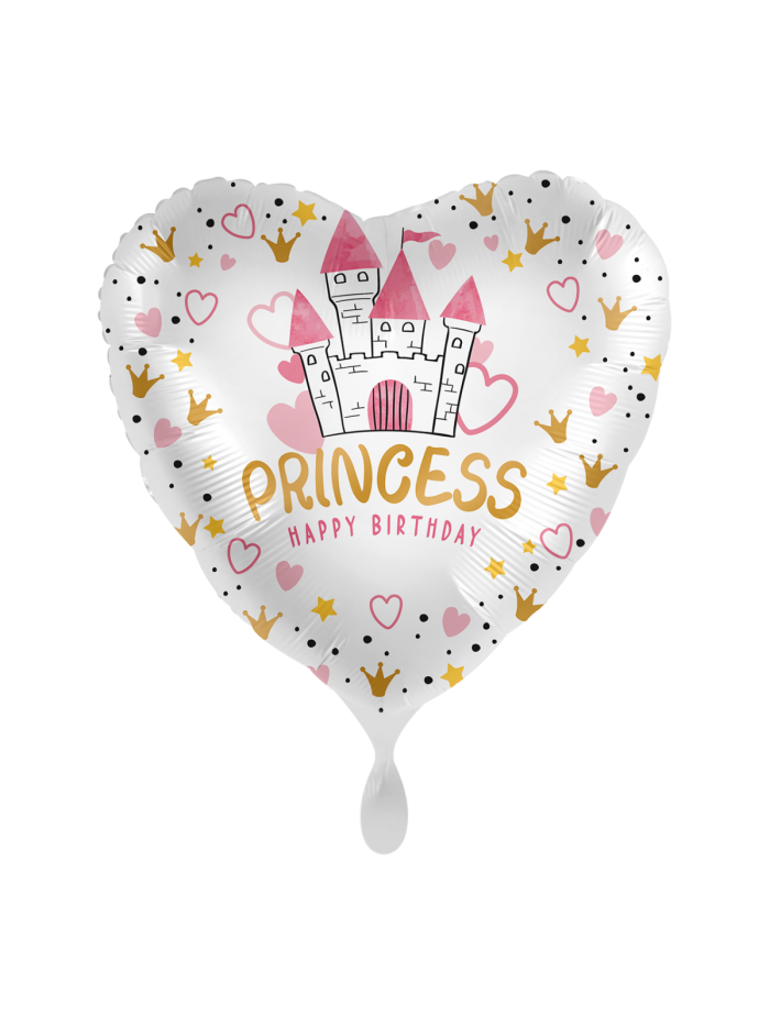 Magischer Prinzessinnen-Ballon – Heliumgefüllt (43 cm)