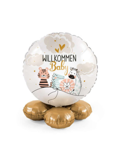 Ballon Bouquet "Baby Little Friends" – Perfekte Deko zur Babyparty oder Geburt