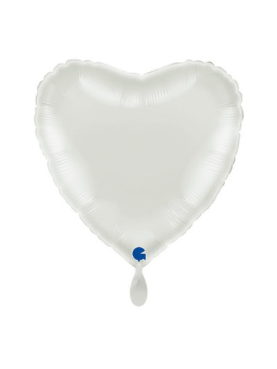 Weißer Herz-Ballon – Premium Dekoration