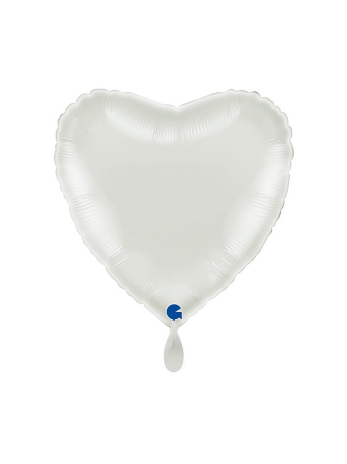 Weißer Herz-Ballon – Premium Dekoration