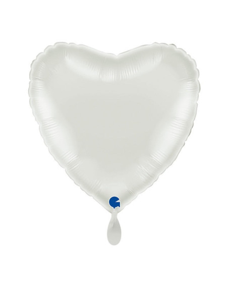 Weißer Herz-Ballon – Premium Dekoration