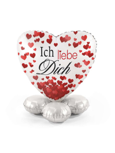 Ballon Bouquet "I Love You" – Perfektes Geschenk für Valentinstag oder Zwischendurch