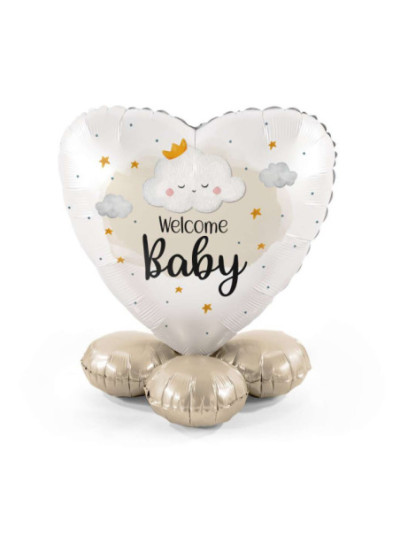 Ballon Bouquet "Little Cloud" – Niedliche Deko für Babyparty oder Geburt!